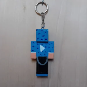 Handmade Wooden Keychain – KMC-005.