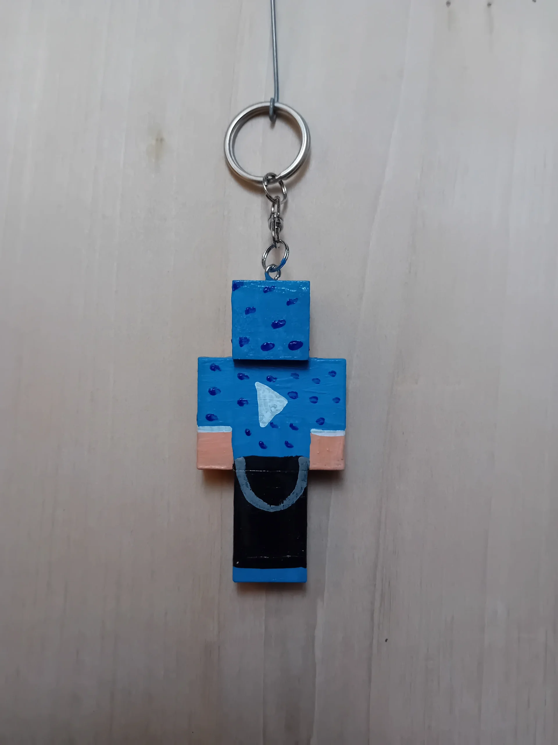 Handmade Wooden Keychain – KMC-005. - Image 2