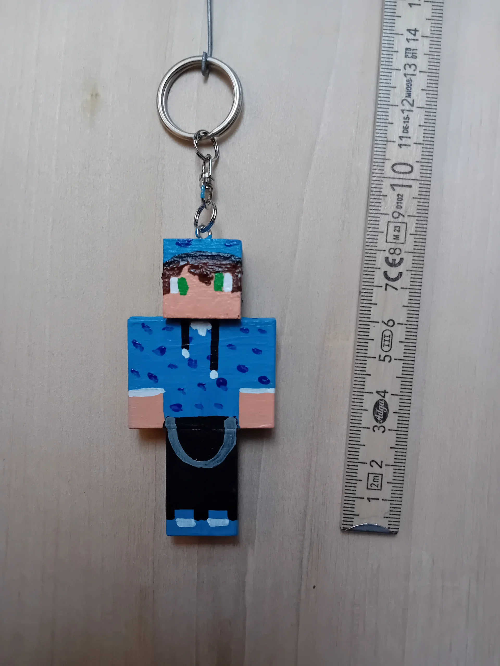 Handmade Wooden Keychain – KMC-005. - Image 3