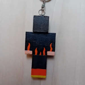 Handmade Wooden Keychain – KMC-007.