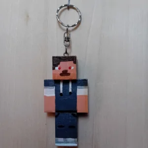 Handmade Wooden Keychain – KMC-009.