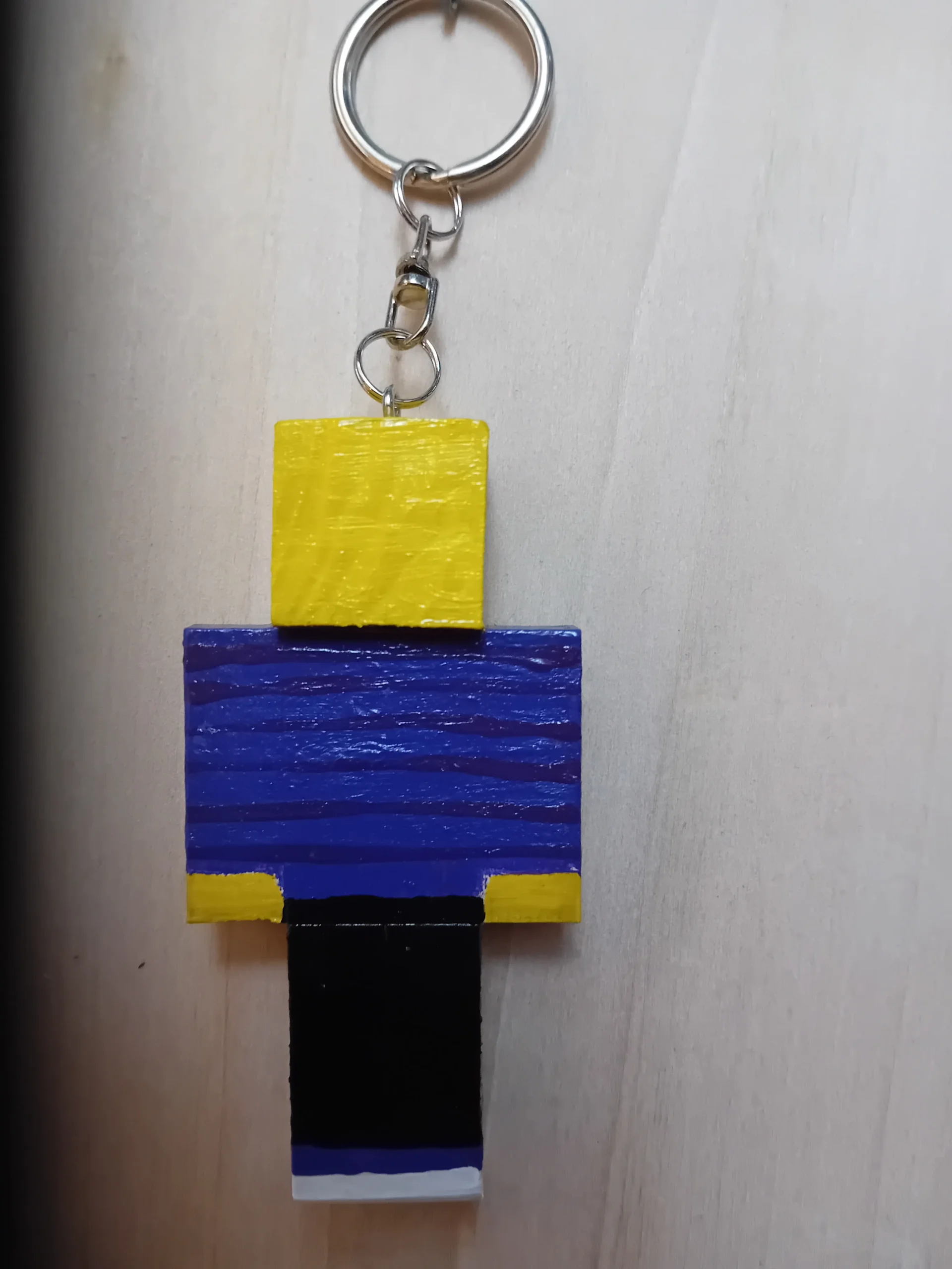 Handmade Wooden Keychain – KMC-010. - Image 2