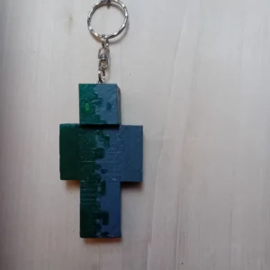 Handmade Wooden Keychain – KMC-011.