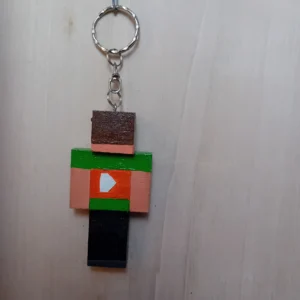 Handmade Wooden Keychain – KMC-012.