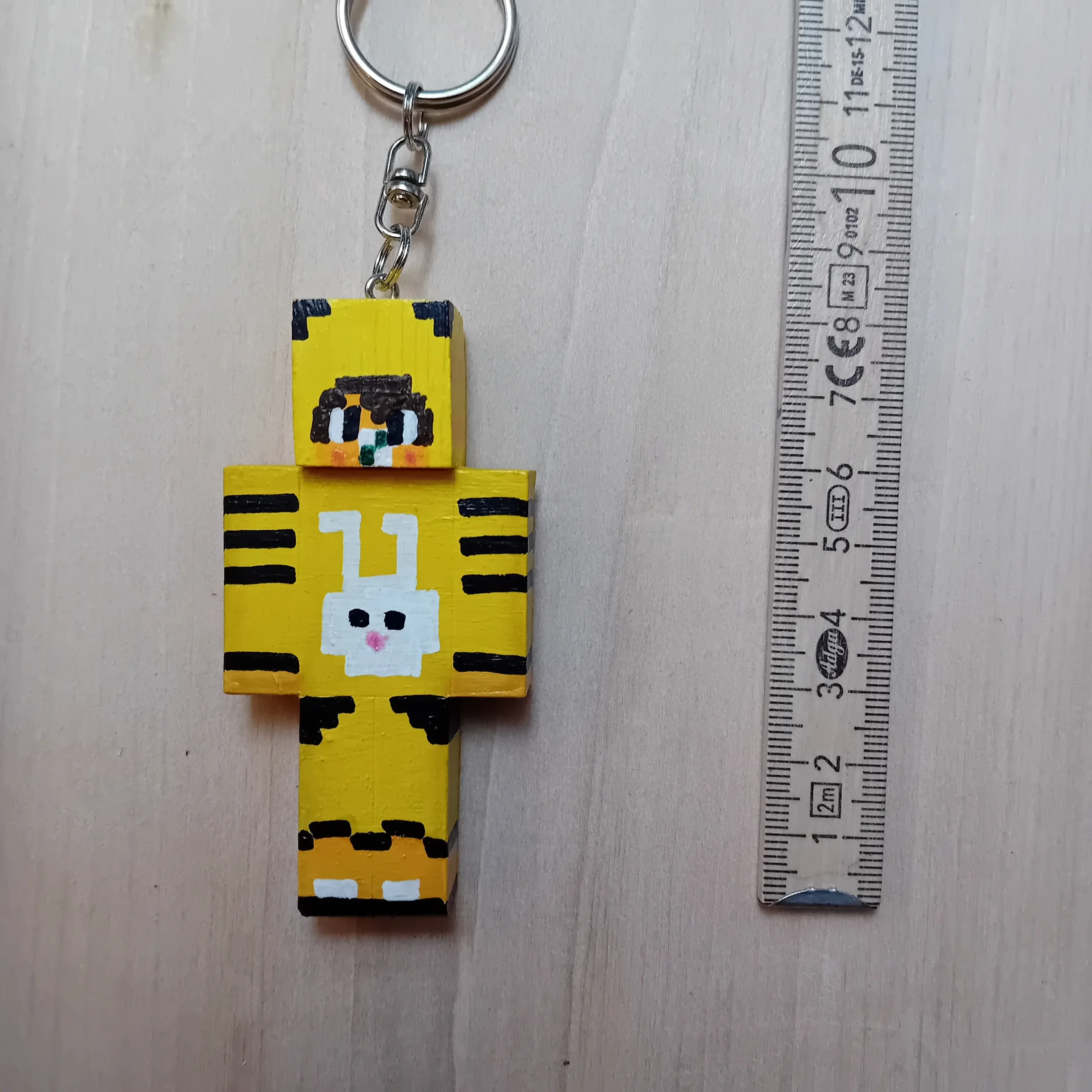 Handmade Wooden Keychain – KMC-013. - Image 2
