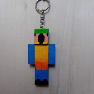 Handmade Wooden Keychain – KMC-014.