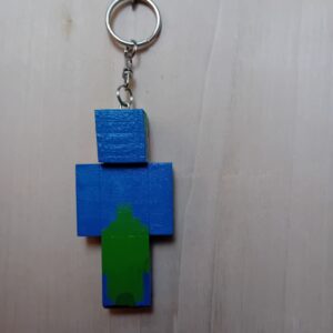 Handmade Wooden Keychain – KMC-014.