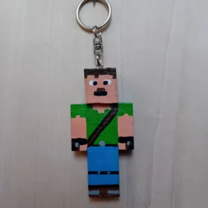 Handmade Wooden Keychain – KMC-015.