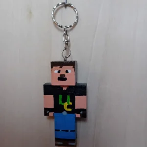 Handmade Wooden Keychain – KMC-016.