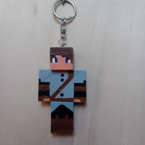 Handmade Wooden Keychain – KMC-017.