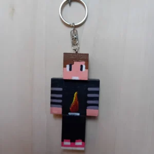 Handmade Wooden Keychain – KMC-018.