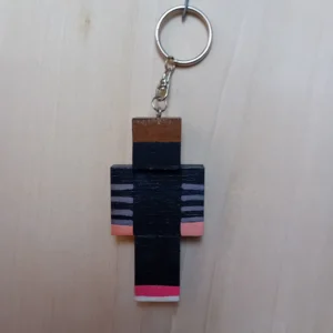 Handmade Wooden Keychain – KMC-018.
