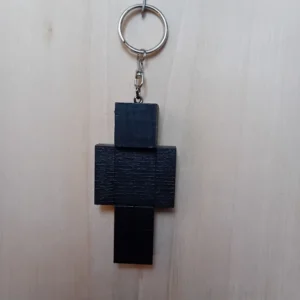 Handmade Wooden Keychain – KMC-019.