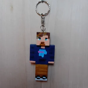 Handmade Wooden Keychain – KMC-022.