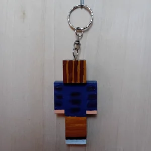 Handmade Wooden Keychain – KMC-022.