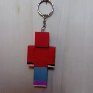 Handmade Wooden Keychain – KMC-023.