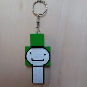 Handmade Wooden Keychain – KMC-029.