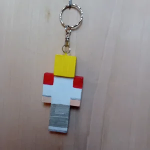 Handmade Wooden Keychain – KMC-032.