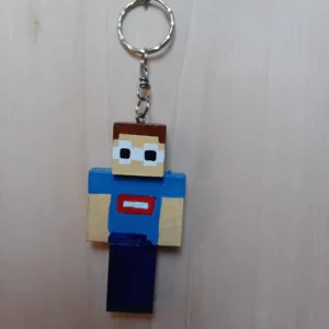 Handmade Wooden Keychain – KMC-034.