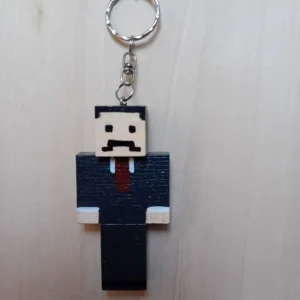 Handmade Wooden Keychain – KMC-035.