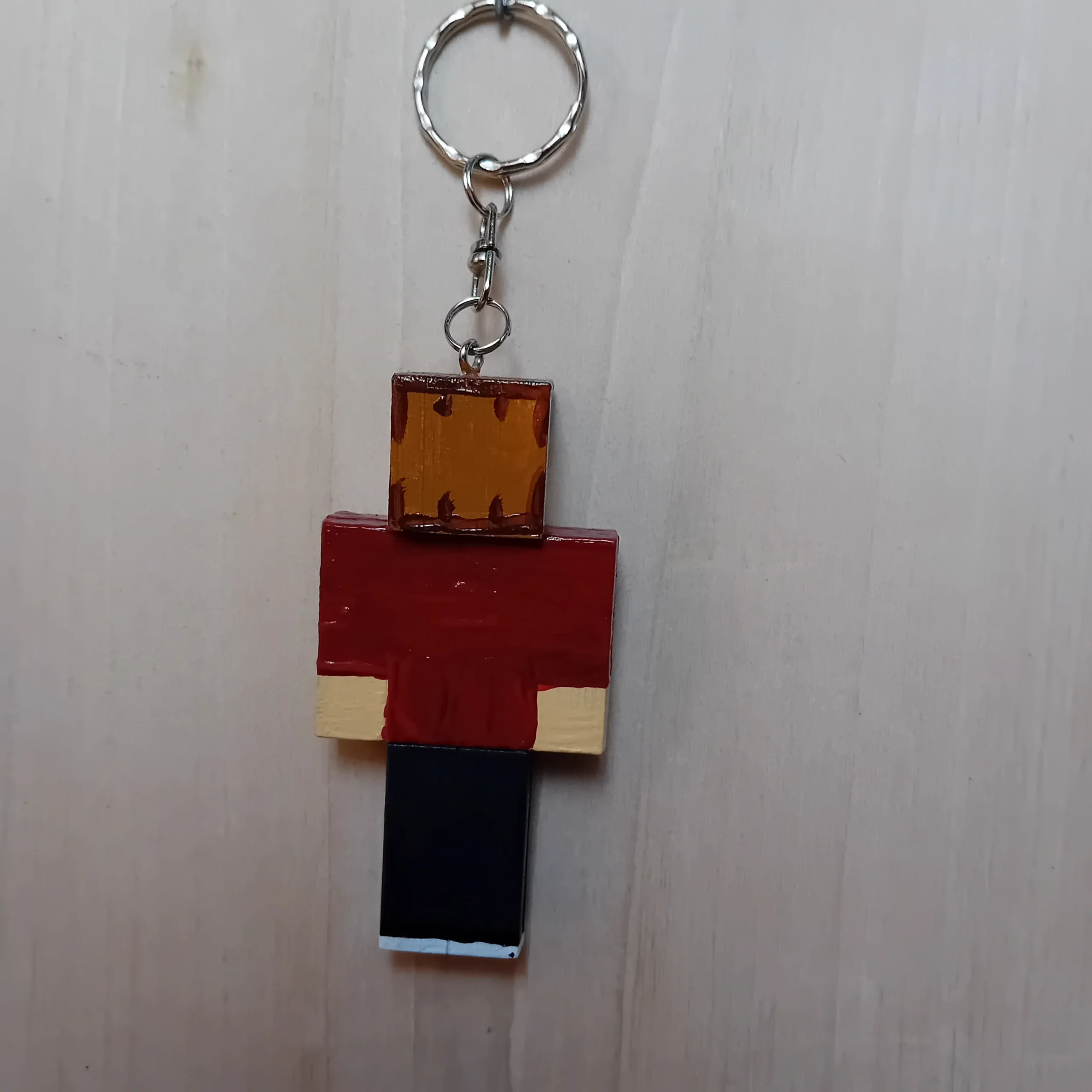 Handmade Wooden Keychain – KMC-036. - Image 2