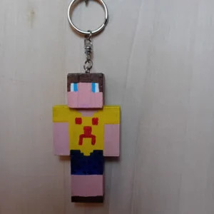 Handmade Wooden Keychain – slay sylver 1.0.