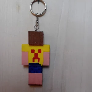 Handmade Wooden Keychain – slay sylver 1.0.
