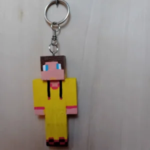 Handmade Wooden Keychain – slay sylver 2.0.