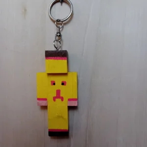 Handmade Wooden Keychain – slay sylver 2.0.