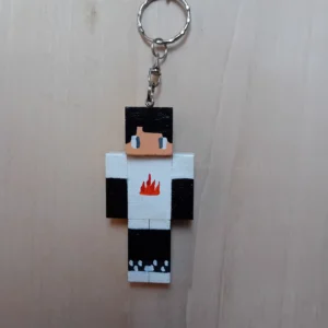 Handmade Wooden Keychain – KMC-044.