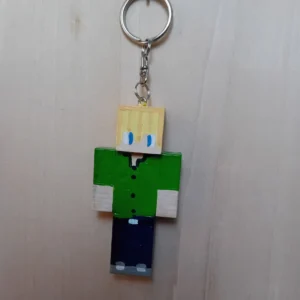 Handmade Wooden Keychain – KMC-046.