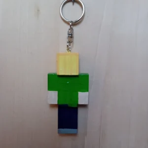 Handmade Wooden Keychain – KMC-046.