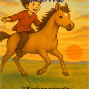 Szilveszter and the Steppe Foal – Multilingual Kids Book + Coloring Pages (20 Languages, PDF)