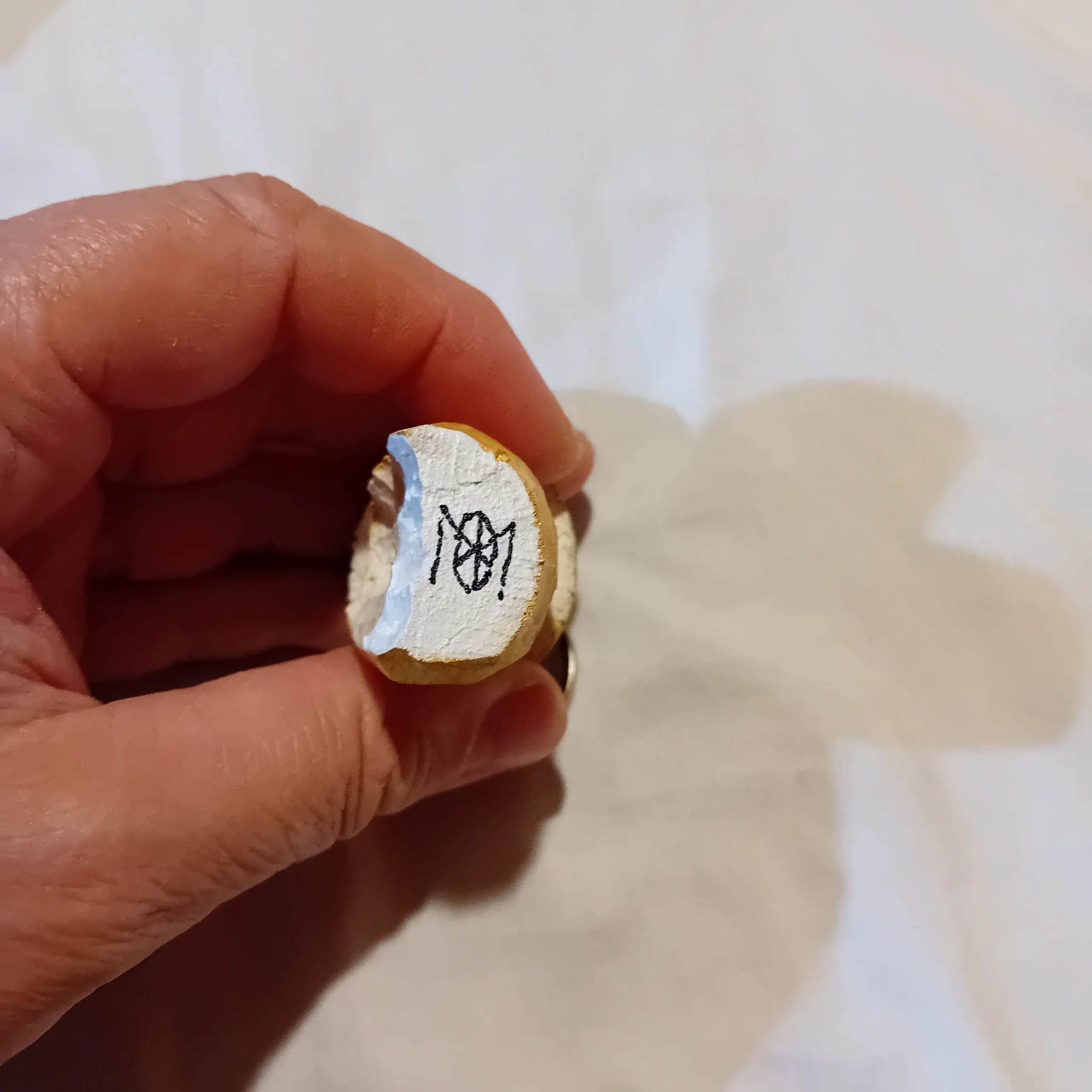 Hand-Carved Porcini Mushroom Keychain – Unique, One of a Kind - Image 3